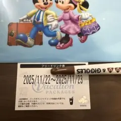 ディズニーリゾートフリードリンク券2025/11/22〜2025/11/23