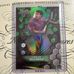 カルロス アルカラス Topps Graphite Green リフラクター
