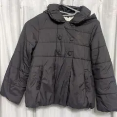 組曲★くるみボタン中綿コート★サイズL120~130