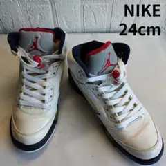 【セール開催中】NIKE　エアージョーダン5　レトロ　GS　レディース　24cm