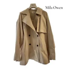 Mila Owen ミラオーウェン ダブルブレストショートトレンチコート
