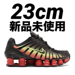 Nike Shox TL Black and Volt 23cm