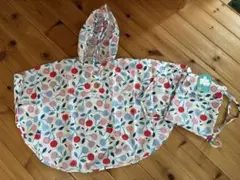 kukka hippo ベビーレインポンチョ