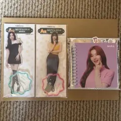 twice 一番くじ アクリルスタンド ミニノート