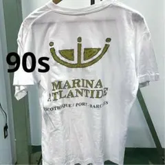 90s 大判プリント スーベニアTシャツ シングルステッチ