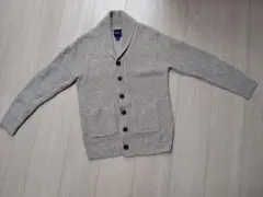 Gap Kids ショールカラーカーディガン 140cm　10-11　ブラウン