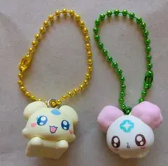バンダイ☆ぷちきゅあ☆マスコット チャーム☆キーホルダー☆2種類セット