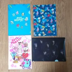 BT21＆ BTS ミニクリアファイル