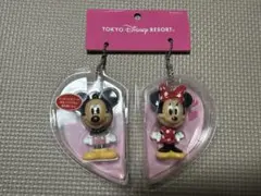 新品未使用　ディズニーリゾート　ミッキー＆ミニー　キーホルダー