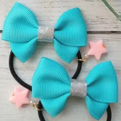 【171】ハンドメイド　リボン　ヘアゴム No.171 ハンドメイド リボンヘアゴム - メルカリ