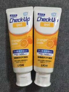 ◎未開封◎LION DENT.　チェックアップ　ジェル　オレンジソーダ2本