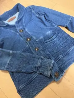 KRIFFMAYER ブルー デニム デニムジャケット メンズ インディゴ