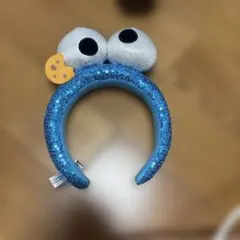 クッキーモンスター カチューシャ＆ぬいぐるみ セット