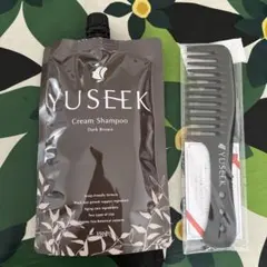 YUSEEK Cream Shampoo Dark Brown 350g 2個 - メルカリ