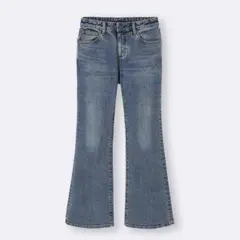 GU スリムフレアジーンズ M