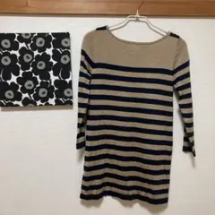 BeamsHeartボーダーチュニック