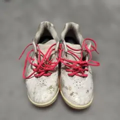 New Balance フットサルシューズ グレー/オレンジ