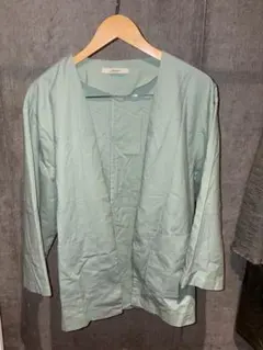 アウター ノーカラージャケット