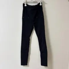 H&M マタニティ ブラック スキニーパンツ