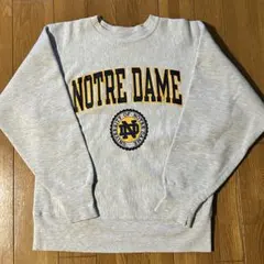 美品‼️90s Champion リバースウィーブ ノートルダム大学 カレッジロゴ