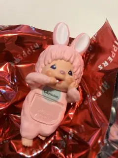 HIPPERS Monchhichi ヒッパーズ モンチッチ ピンクpink1体