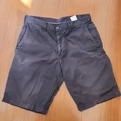 ユニクロ　メンズ　短パン　ネイビーM