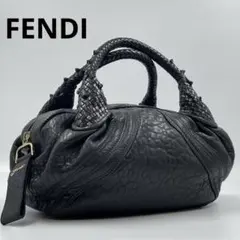 正規品 フェンディ スパイバック 黒 ラージ 美品 FENDI - 正規品 フェンディ スパイバック 黒 ラージ 美品の通販 by