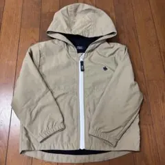 【POLO】ベージュ フード付ジャケット 100サイズ