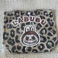 LABUBU ヒョウ柄バッグ