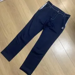 le coq sportif レディース ゴルフパンツ ネイビー 13