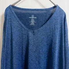 希少✨ releessentials 【2X】 Vネック長袖 カットソー