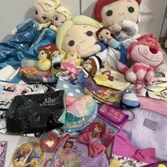 ディズニー　グッズ　プリンセス　 エルサ　アリエル　まとめ売り