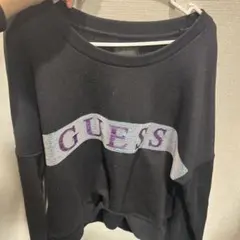 GUESS ブラック スウェット L
