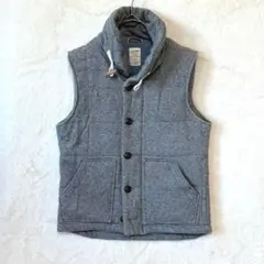 バックナンバー／キルティングベスト ノースリーブ コットン バスケットボタン