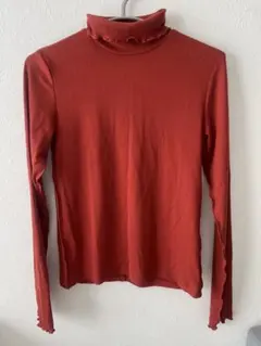 GU ソフトリブタートルネックT