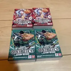 ワンピースカードスタートデッキ ルフィ ゾロ 4個セット ST-31 ST-32