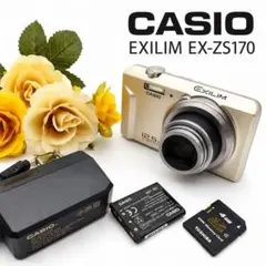 希少 CASIO EXILIM EX-ZS170 ゴールドのサムネイル