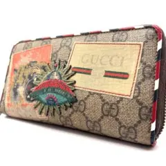 レア美品✨グッチ◇クーリエラウンドファスナー長財布　刺繍ワッペントリコロール 2026年最新】gucci グッチ クーリエの人気アイテム - メルカリ
