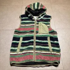 Go slow caravan フリースベスト　アウトドア　マルチカラー　4