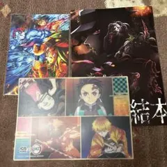 鬼滅の刃上弦集結本 キービジュアルイラストボード くら寿司コラボ 下敷き