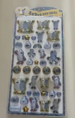 正規品　パペットスンスンうるちゅるポップシール