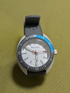 【最終価格】BULOVA SNORKEL 裏蓋刻印ホワイトシャークのサムネイル