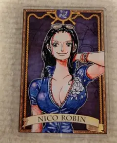 ワンピース ステータスカード ロビン 麦わらストア 麦スト ジャンプショップ