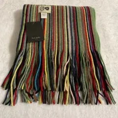 新品未使用タグ付き Paul Smith ポール・スミス ストライプマフラー