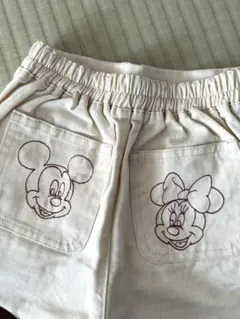 しまむら　ディズニー　キュロット　パンツ　　90 サイズ