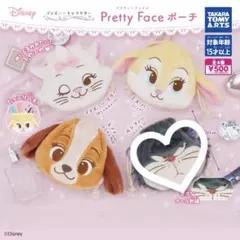 ディズニーキャラクター Pretty Face ポーチ ルシファー