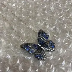 バタフライ　ペンダントトップ　ネックレス　蝶々　バタフライ　SV925