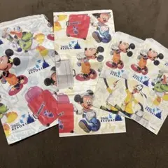 【平成レトロ】　ディズニーリゾート ショップ紙袋 4枚セット☻
