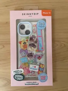 【 SKINNYDIP 】Furby iPhone 15ケース
