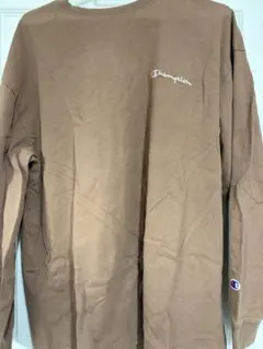 Champion ブラウン 長袖カットソー